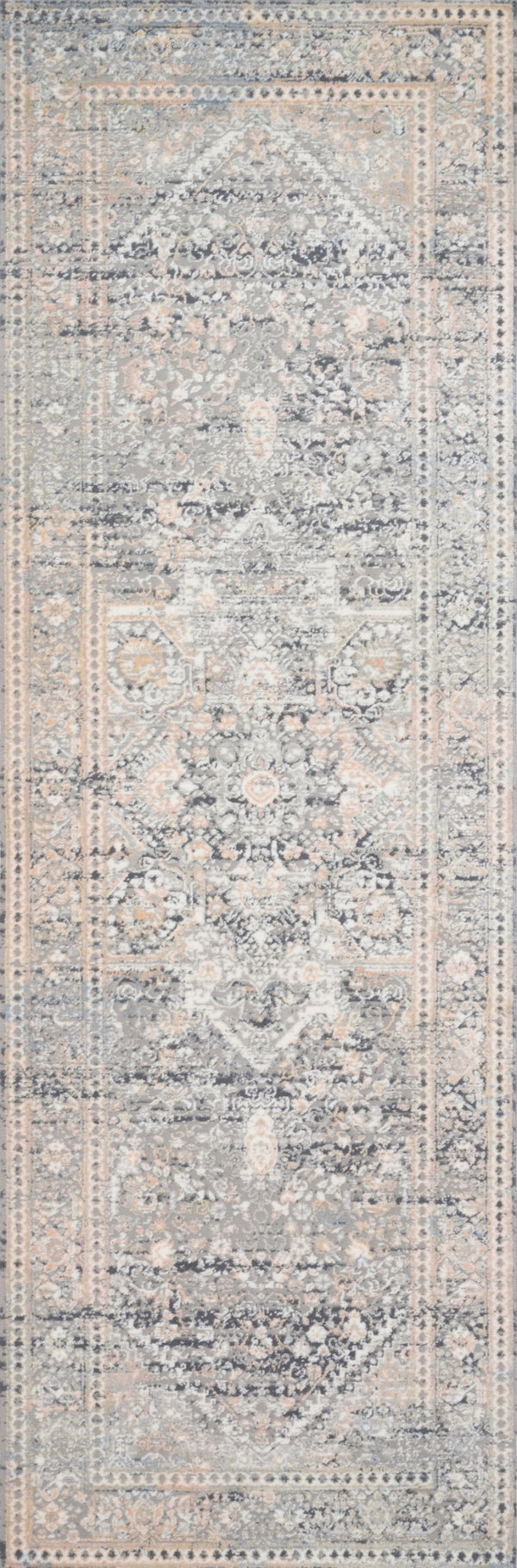 Loloi Lucia LUC-01 Polypropylene, Polyester Power Loomed Transitional Rug LCIALUC-01GYSS93D3