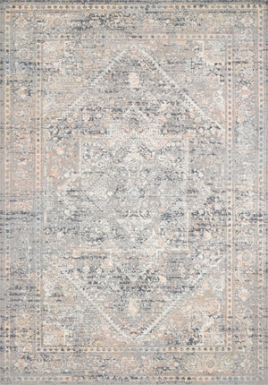 Loloi Lucia LUC-01 Polypropylene, Polyester Power Loomed Transitional Rug LCIALUC-01GYSS93D3