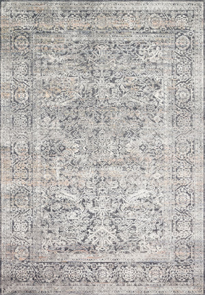 Loloi Lucia LUC-03 Polypropylene, Polyester Power Loomed Transitional Rug LCIALUC-03STIV93D3