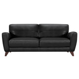 Jedd Wood/Genuine Leather 100% Cowhide Leather Sofa