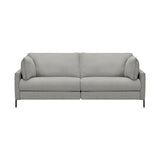 Juliett 80" Modern Gray Fabric Power Reclining Sofa