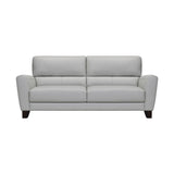 Kester Wood/Foam/Leather/Metal 100% Genuine Leather Sofa