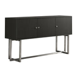 Prague Brushed Stainless Steel/Mdf Wood Buffet