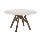 Venus Marble Mdf/Rubberwood Dining Table