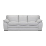 Zanna 100% Genuine Leather/Wood 100% Genuine Leather Sofa