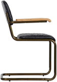 Noir 0045 Arm Chair LEA-C0045B