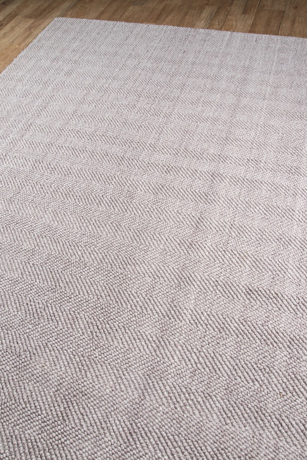 Momeni Erin Gates Ledgebrook LED-1 Hand Woven Contemporary Striped Indoor Area Rug Brown 8'9" x 11'9" LEDGELED-1BRN89B9