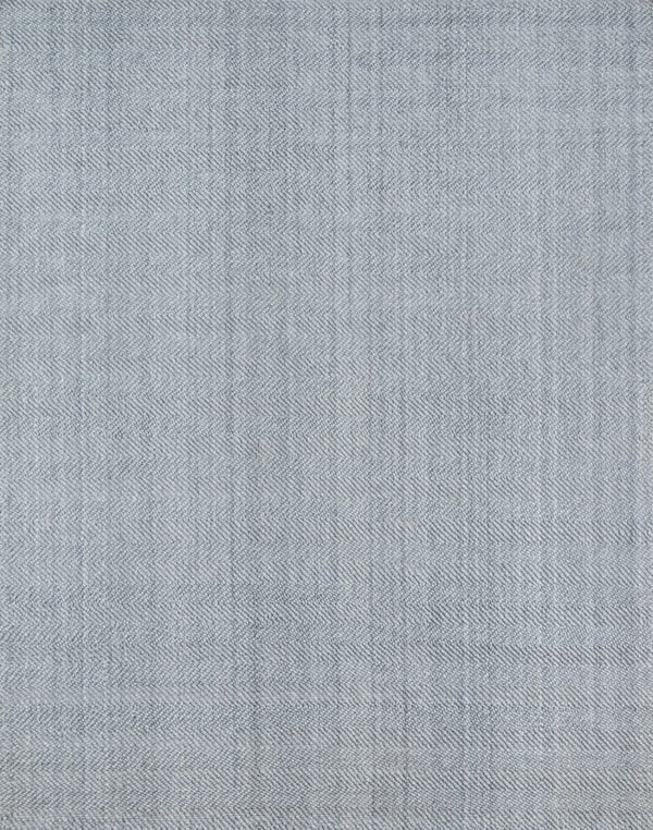 Momeni Erin Gates Ledgebrook LED-1 Hand Woven Contemporary Striped Indoor Area Rug Grey 8'9" x 11'9" LEDGELED-1GRY89B9