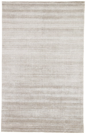 Jaipur Living Oplyse Handmade Stripe Gray/ Silver Area Rug (10'X14')