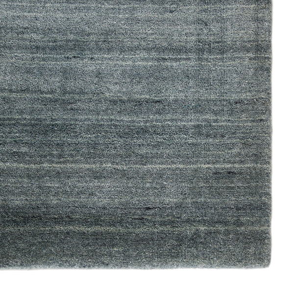 Jaipur Living Bellweather Handmade Solid Gray/ Light Blue Area Rug (10'X14')