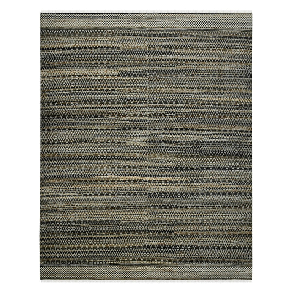 AMER Rugs Legacy LEG-7 Hand-Knotted Geometric Transitional Area Rug Gray 10' x 14'