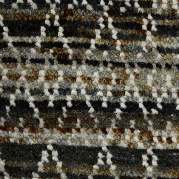 AMER Rugs Legacy LEG-7 Hand-Knotted Geometric Transitional Area Rug Gray 10' x 14'