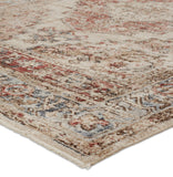 Jaipur Living Leila Emory Vibe LEI03 Power Loomed 100% Polyester Medallion Area Rug Red 100% Polyester RUG155508