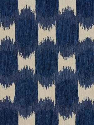 Momeni Leiden LEI-1 Hand Tufted Transitional Ikat Indoor Area Rug Navy 9' x 12' LEIDELEI-1NVY90C0