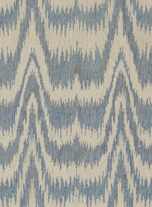 Momeni Leiden LEI-2 Hand Tufted Transitional Ikat Indoor Area Rug Light Blue 9' x 12' LEIDELEI-2LBL90C0