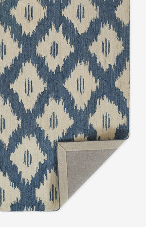 Momeni Leiden LEI-4 Hand Tufted Transitional Ikat Indoor Area Rug Slate 9' x 12' LEIDELEI-4SLT90C0