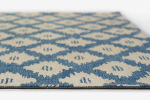 Momeni Leiden LEI-4 Hand Tufted Transitional Ikat Indoor Area Rug Slate 9' x 12' LEIDELEI-4SLT90C0