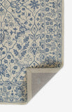 Momeni Leiden LEI-5 Hand Tufted Transitional Floral Indoor Area Rug Ivory 9' x 12' LEIDELEI-5IVY90C0