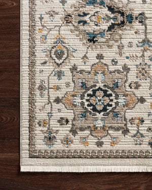 Loloi Leigh LEI-02 100% Polyester Pile Power Loomed Transitional Rug LEIGLEI-02IVTAB6F7