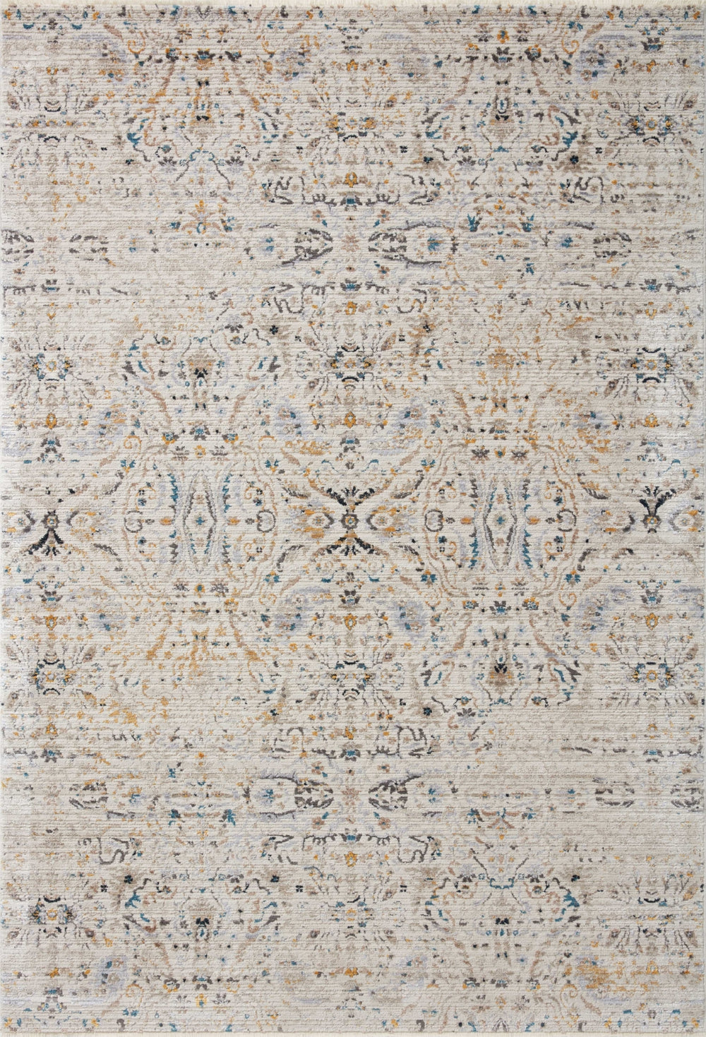 Loloi Leigh LEI-07 100% Polyester Pile Power Loomed Transitional Rug LEIGLEI-07IVSWB6F7