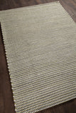 Chandra Rugs Lena 60% Wool + 40% Cotton Hand Woven Contemporary Rug Green/White/Grey/Black 7'9 x 10'6