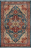 Lenox LE-01 Machine Made Traditional Medallion Indoor Area Rug