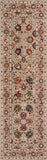 Momeni Lenox LE-04 Machine Made Traditional Oriental Indoor Area Rug Ivory 9'6" x 12'6" LENOXLE-04IVY96C6