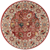 Momeni Lenox LE-04 Machine Made Traditional Oriental Indoor Area Rug Red 9'6" x 12'6" LENOXLE-04RED96C6