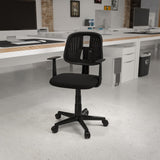 English Elm EE2098 Contemporary Commercial Grade Mesh Task Office Chair Black EEV-14898