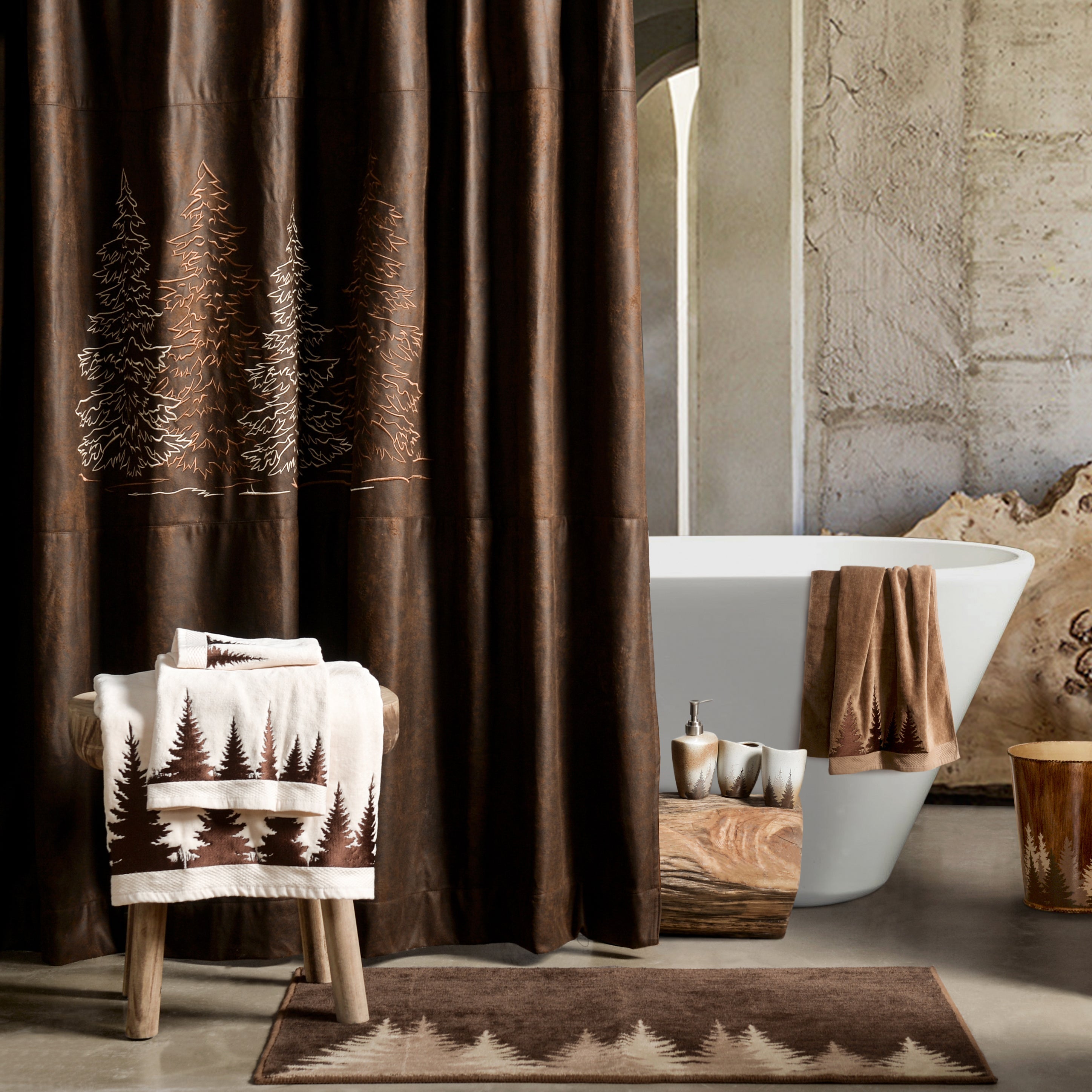 HiEnd Accents Clearwater Pines Bathroom Sets