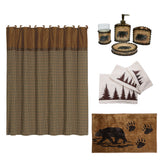 Lodge Bear Bathroom Sets