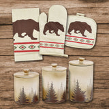 Aztec Bear Print & Clearwater Pines Set