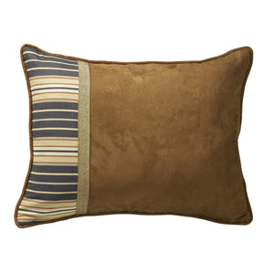 HiEnd Accents Ashbury Comforter Set LG1890-TW-OC Tan, Black Comforter - Face: 70% polyester, 30% cotton; Back: 100% cotton. Bed Skirt - Skirt: 65% polyester, 35% cotton; Decking: 100% polyester. Pillow Sham - 90% polyester, 10% cotton. Accent Pillow - Shell: 65% polyester, 35% cotton; Fill: 100% polyester. 68x88x3