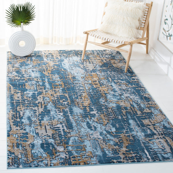 Safavieh Lagoon 174 Power Loomed 60% Polypropylene/40% Polyester Contemporary Rug LGN174M-9