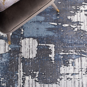 Safavieh Lagoon 186 Power Loomed 60% Polypropylene/40% Polyester Contemporary Rug LGN186F-9