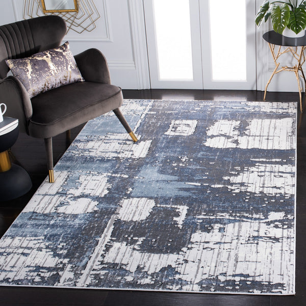 Safavieh Lagoon 186 Power Loomed 60% Polypropylene/40% Polyester Contemporary Rug LGN186F-9