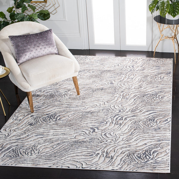 Safavieh Lagoon 187 Power Loomed 60% Polypropylene/40% Polyester Contemporary Rug LGN187A-9