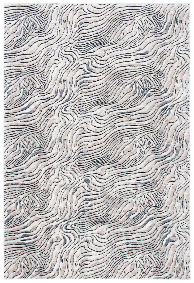 Safavieh Lagoon 187 Power Loomed 60% Polypropylene/40% Polyester Contemporary Rug LGN187A-9