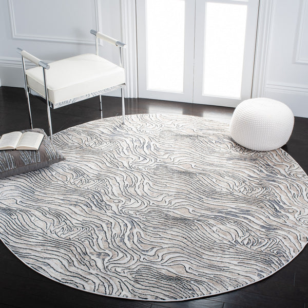 Safavieh Lagoon 187 Power Loomed 60% Polypropylene/40% Polyester Contemporary Rug LGN187A-9
