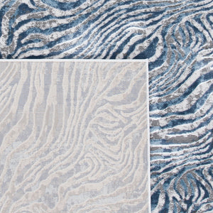 Safavieh Lagoon 187 Power Loomed 60% Polypropylene/40% Polyester Contemporary Rug LGN187M-9