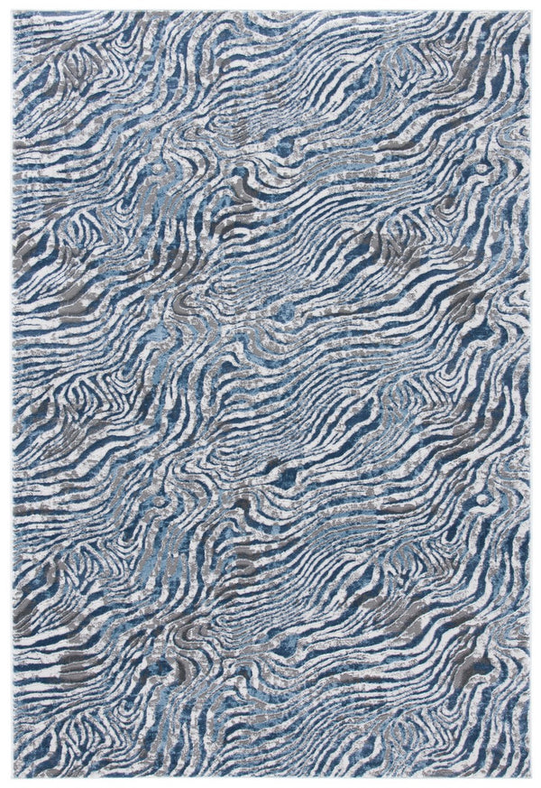 Safavieh Lagoon 187 Power Loomed 60% Polypropylene/40% Polyester Contemporary Rug LGN187M-9
