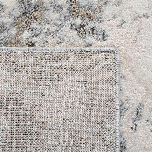 Lagoon 500 Lagoon 522 Contemporary Power Loomed 60% Polypropylene 40% Polyester Rug Ivory / Grey