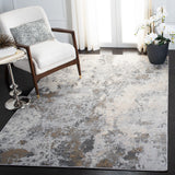 Lagoon 500 Lagoon 522 Contemporary Power Loomed 60% Polypropylene 40% Polyester Rug Ivory / Grey