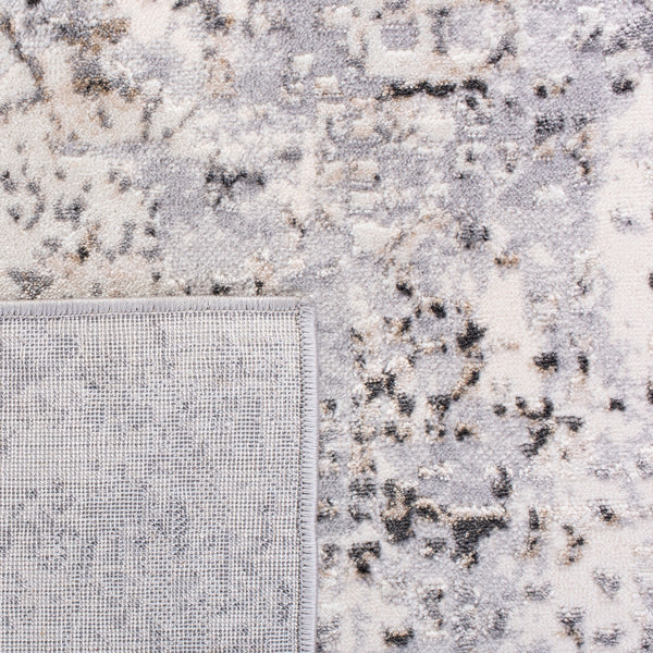 Lagoon 500 Lagoon 565 Contemporary Power Loomed 60% Polypropylene 40% Polyester Rug Grey / Dark Grey