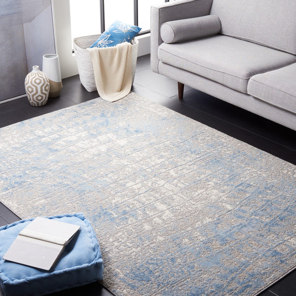 Safavieh Lagoon 574 Power Loomed 60% Polypropylene + 40% Polyester Contemporary Rug LGN574M-9
