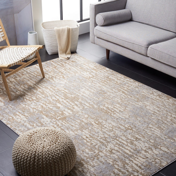 Safavieh Lagoon 580 Power Loomed 60% Polypropylene + 40% Polyester Contemporary Rug LGN580B-9