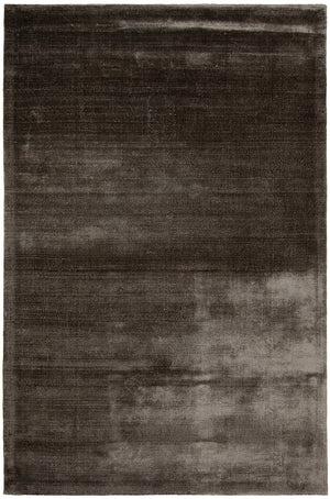 Chandra Rugs Libra 100% Art Silk Hand-Woven Contemporary Rug Grey 9' x 13'