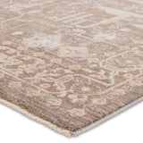 Jaipur Living Lilit Lechmere LIL03 Powerloomed Machine Made Indoor Updated Traditional Rug Taupe 9' x 12'