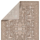 Jaipur Living Lilit Lechmere LIL03 Powerloomed Machine Made Indoor Updated Traditional Rug Taupe 9' x 12'