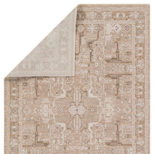 Jaipur Living Lilit Lechmere LIL04 Powerloomed Machine Made Indoor Updated Traditional Rug Beige 9' x 12'